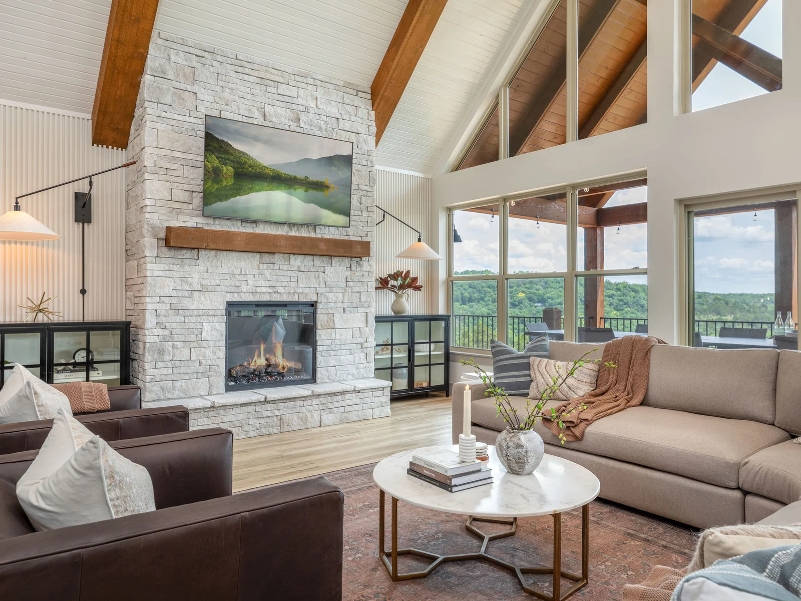 Relax in the living room with everyone!