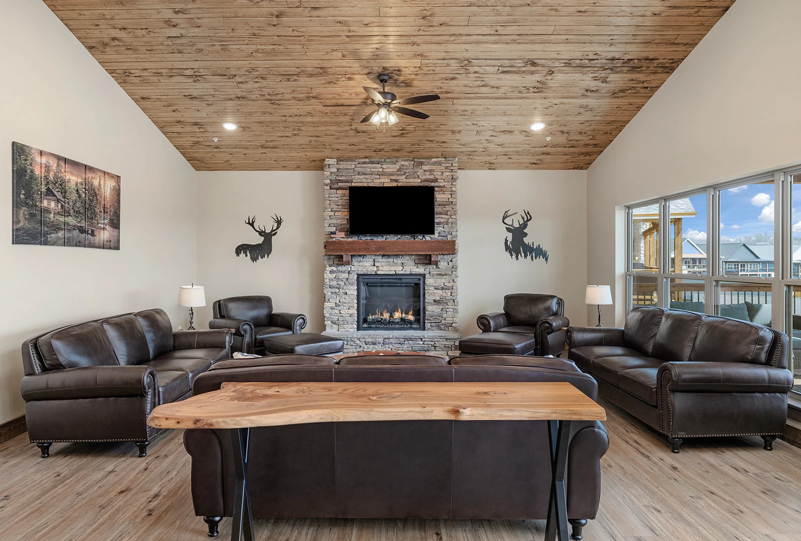 Spacious Living Room