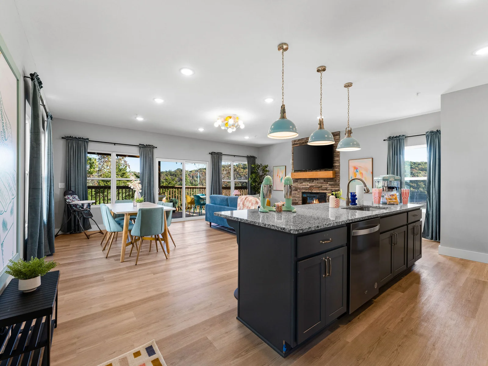 Open floor plan