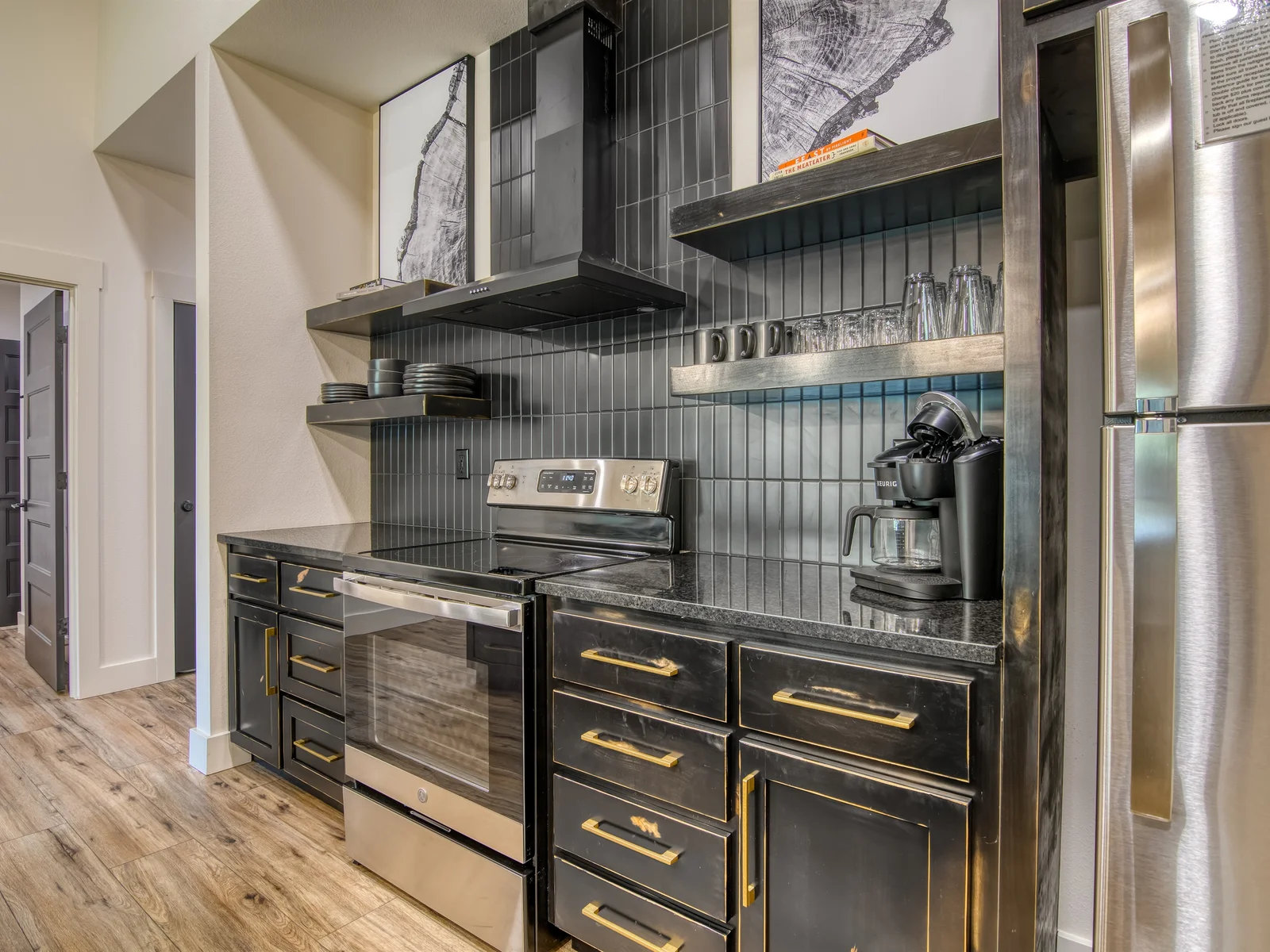 Spacious kitchen and fully stocked! Just bring the food!