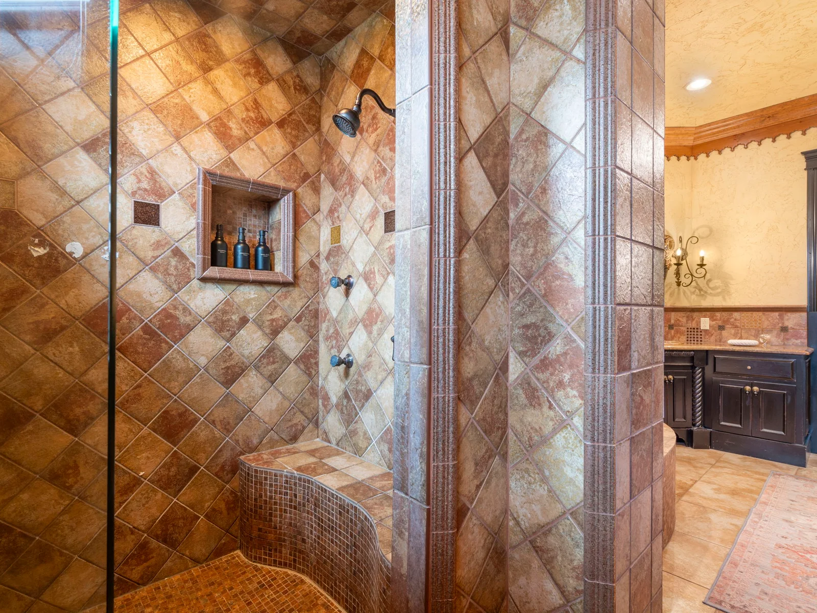 Shower in master