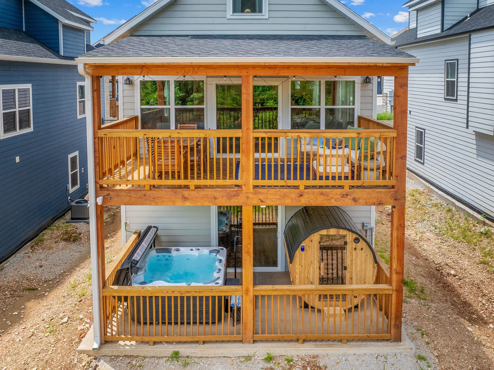 Enjoy the peaceful surroundings and thoughtfully designed outdoor spaces from every angle. ✨