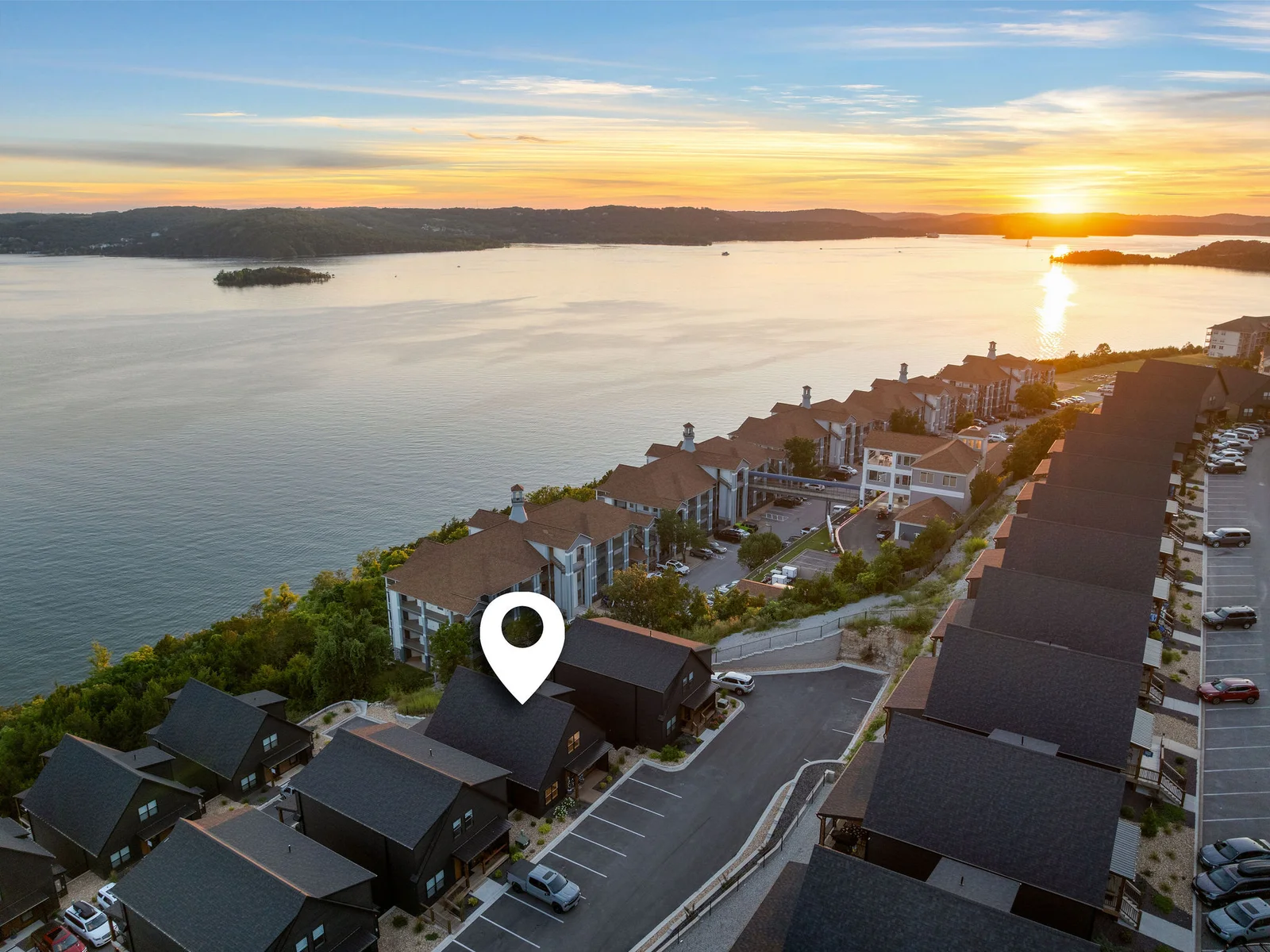 Located right off Table Rock Lake!