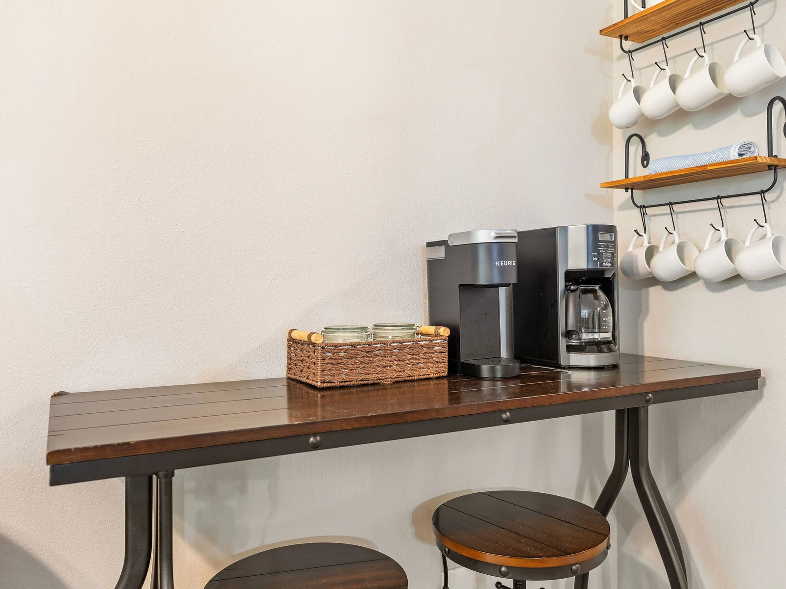 Coffee bar for your caffeine needs!