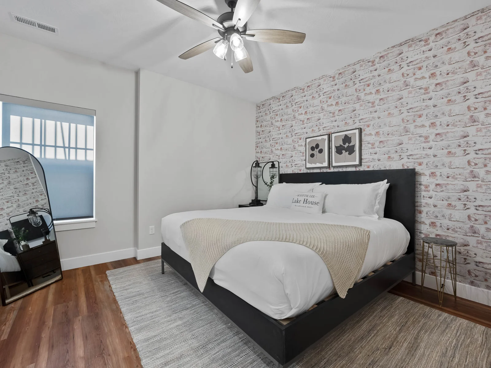 Lower level king #4 with attached bathroom