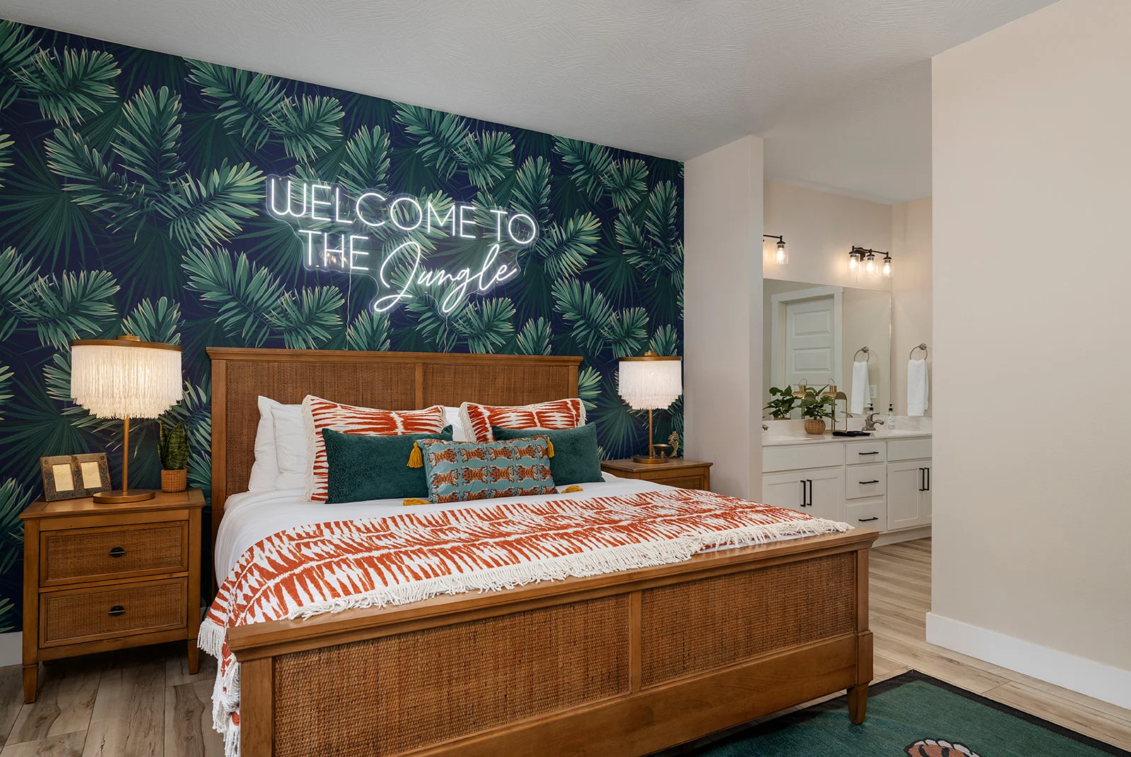 All unique bedrooms!