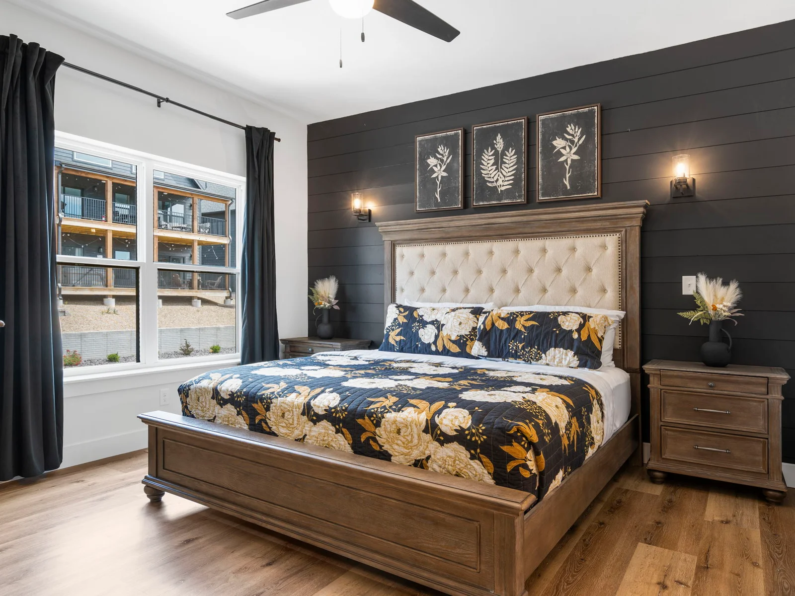 Main level King #2 bedroom with ensuite bathroom