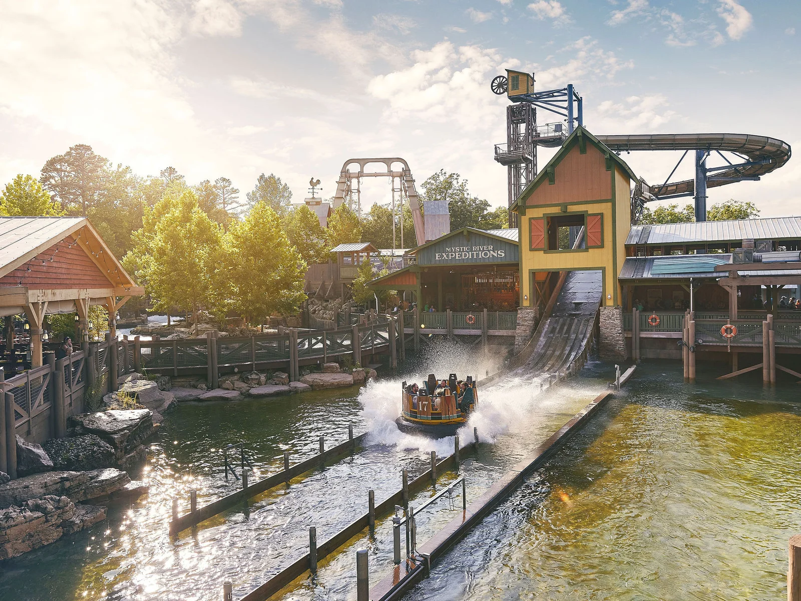 Silver Dollar Cities newest water ride is open!!