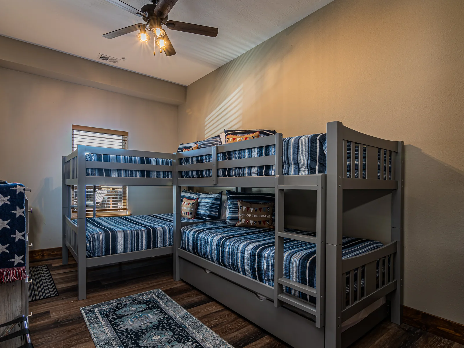 Lower level bunk room