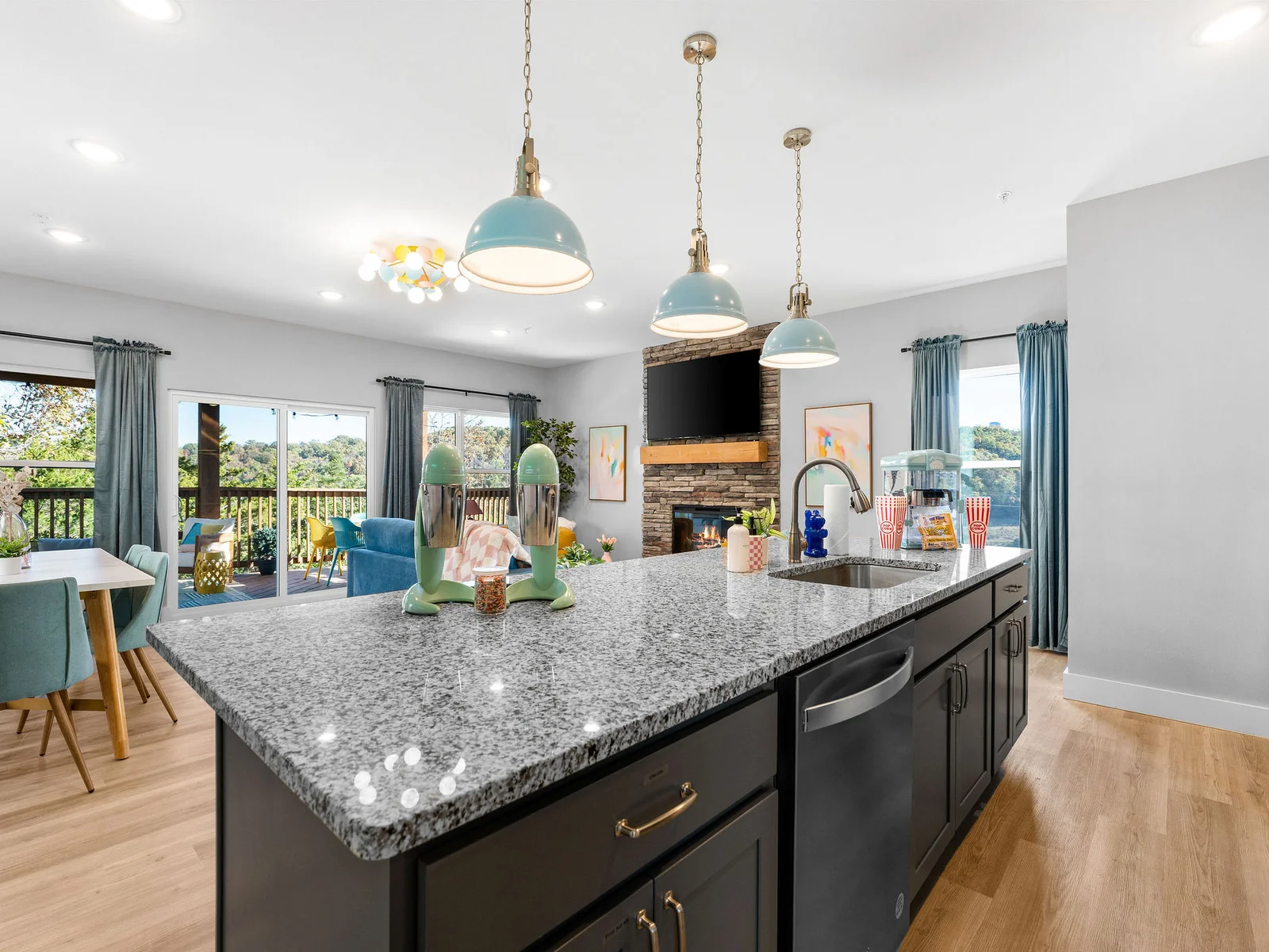Counter space on our island!