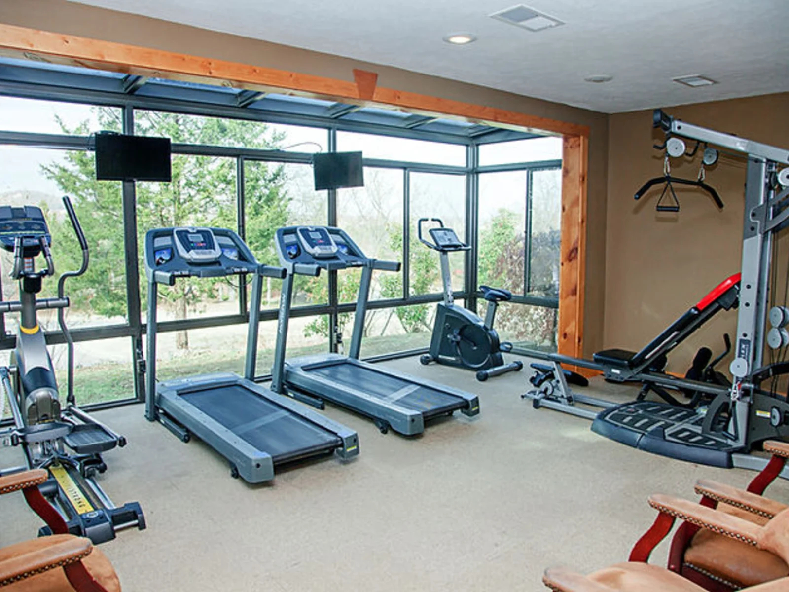 Excellent exercise room