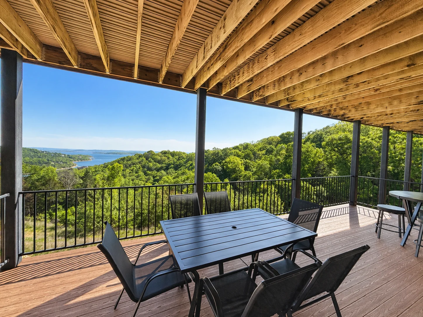 Lower deck that has a view too!