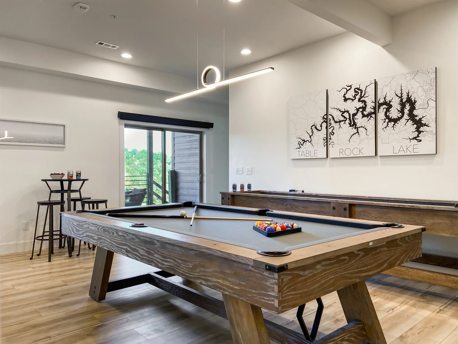 Lower living gaming space