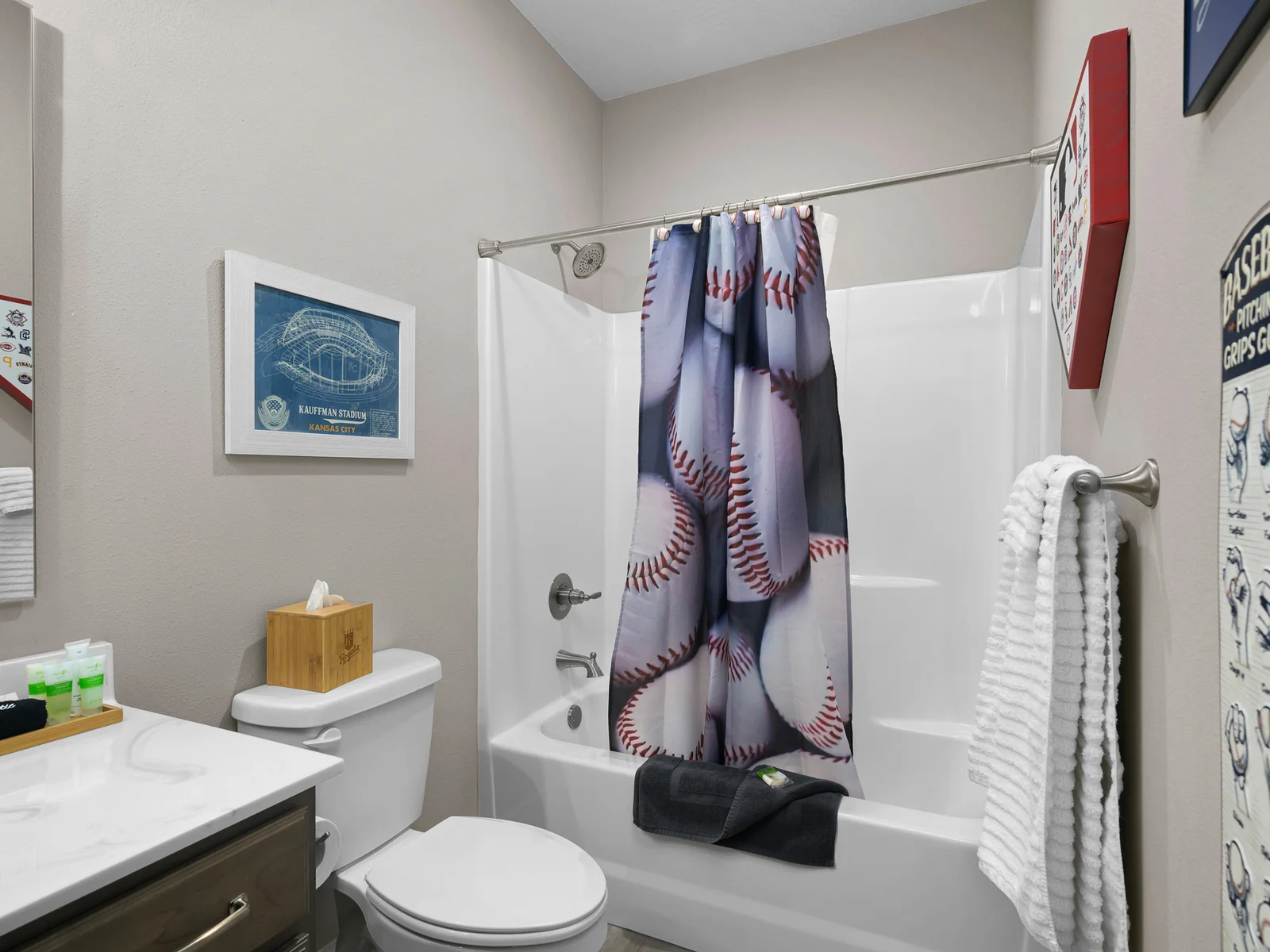 Baseball Dugout bathroom