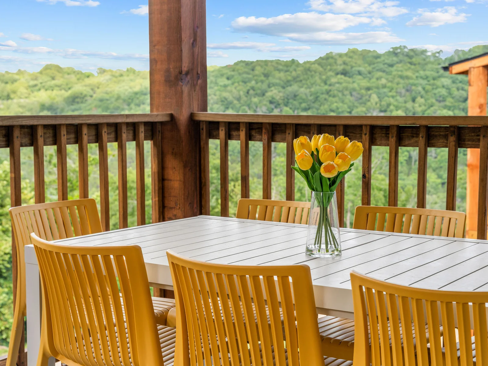 The ultimate spot to sip, chat, and soak in the Ozark scenery. ☕️✨