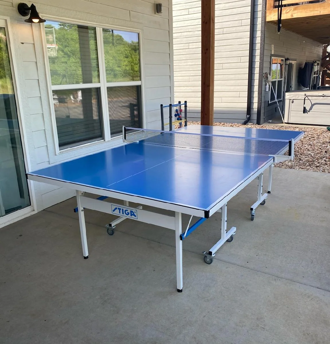Ping Pong Table outside!