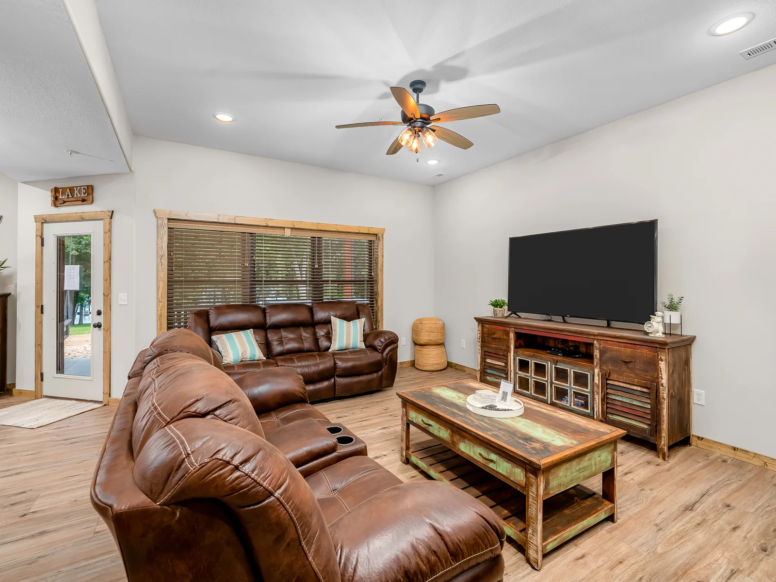 Lower level living space