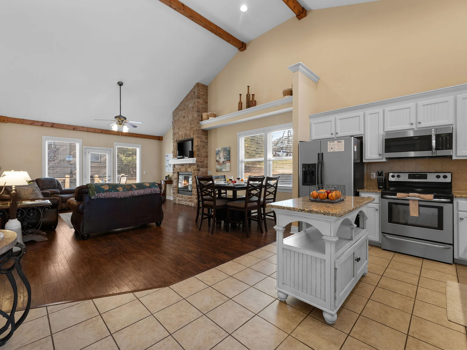 Open floor plan