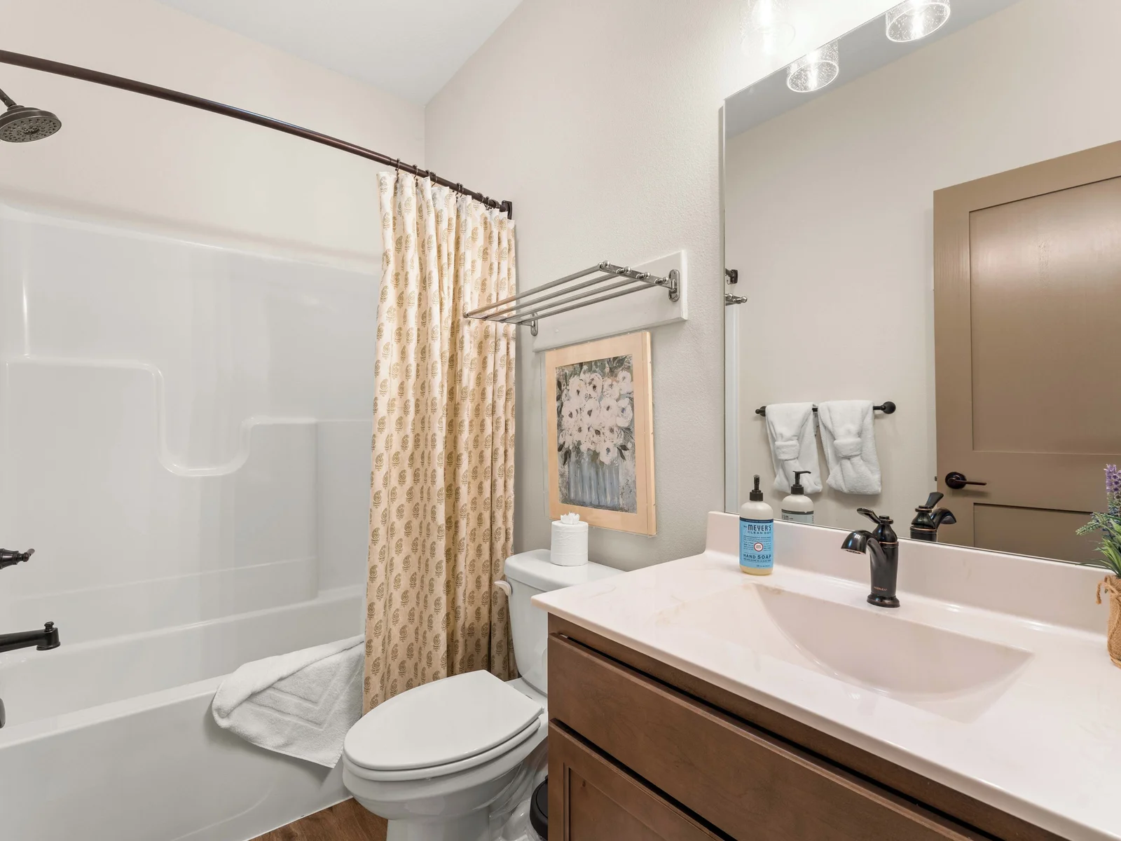 Ensuite bathroom for Bedroom 1 on the left.