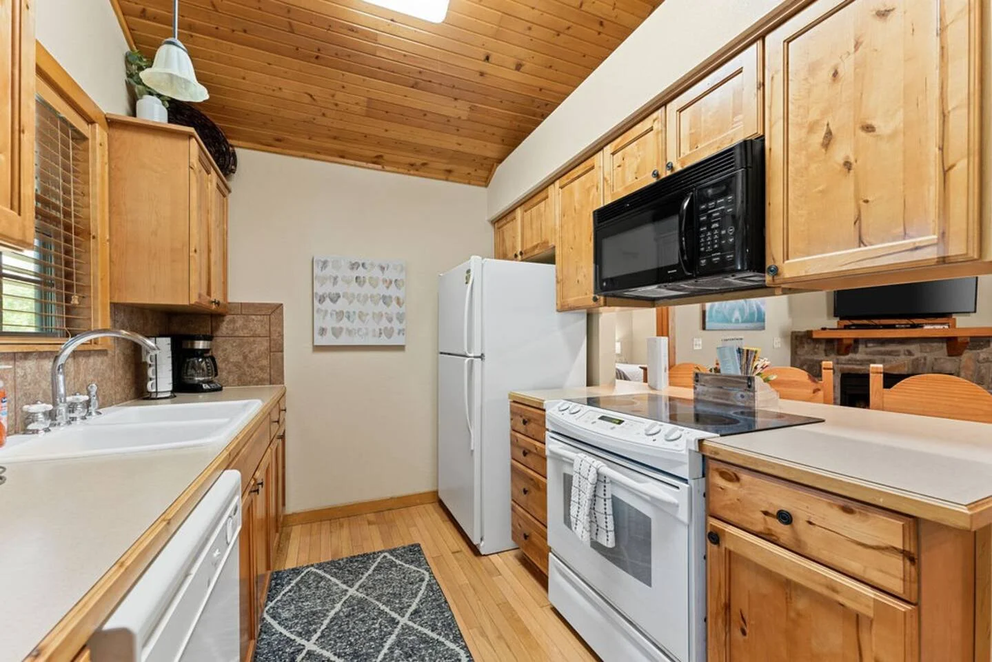 Stocked kitchen