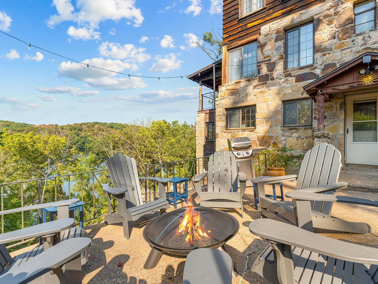 A crackling fire, cool Ozark air, and nowhere else you need to be.