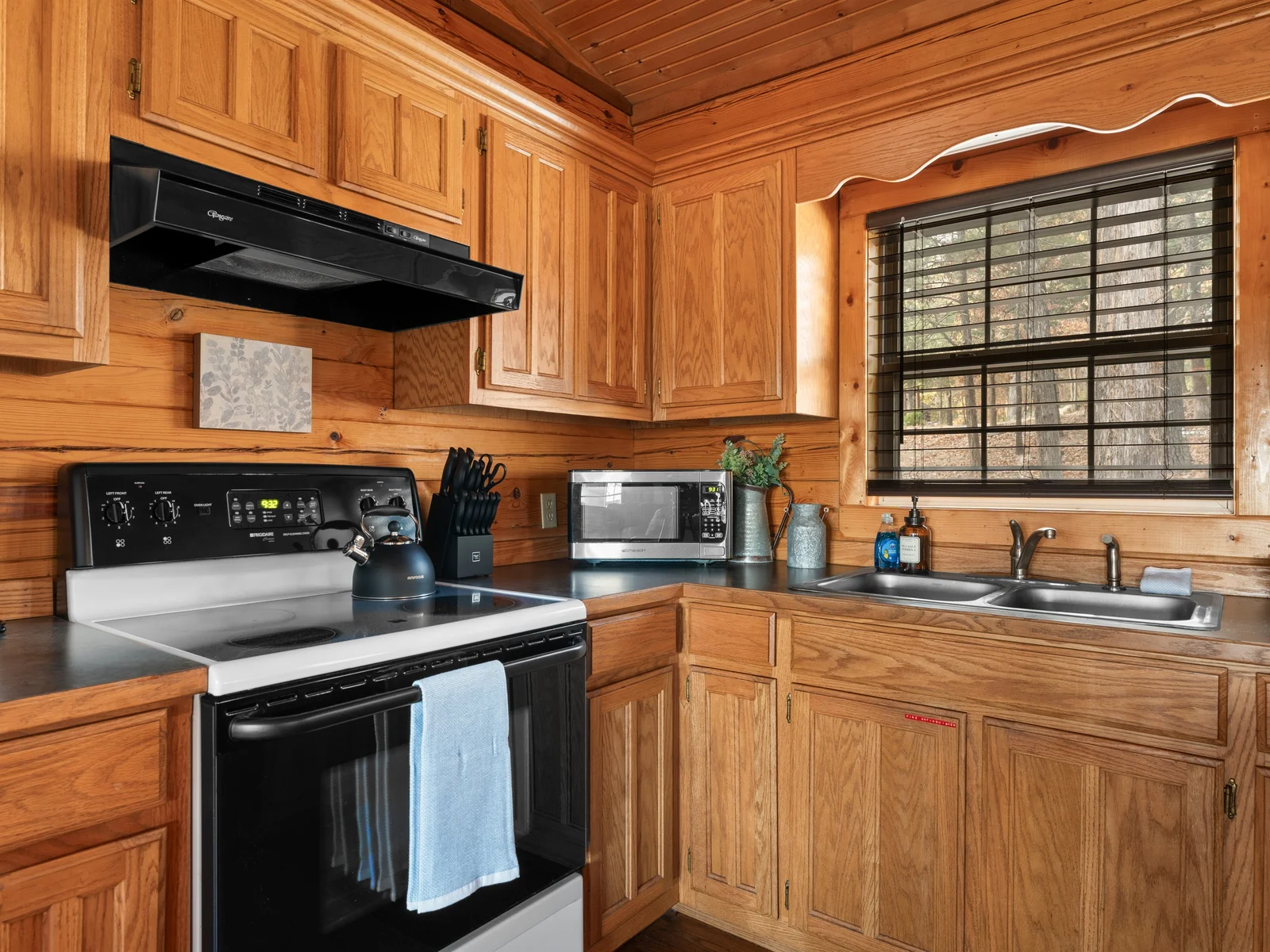 Create delicious meals and lasting memories in your private cabin kitchen