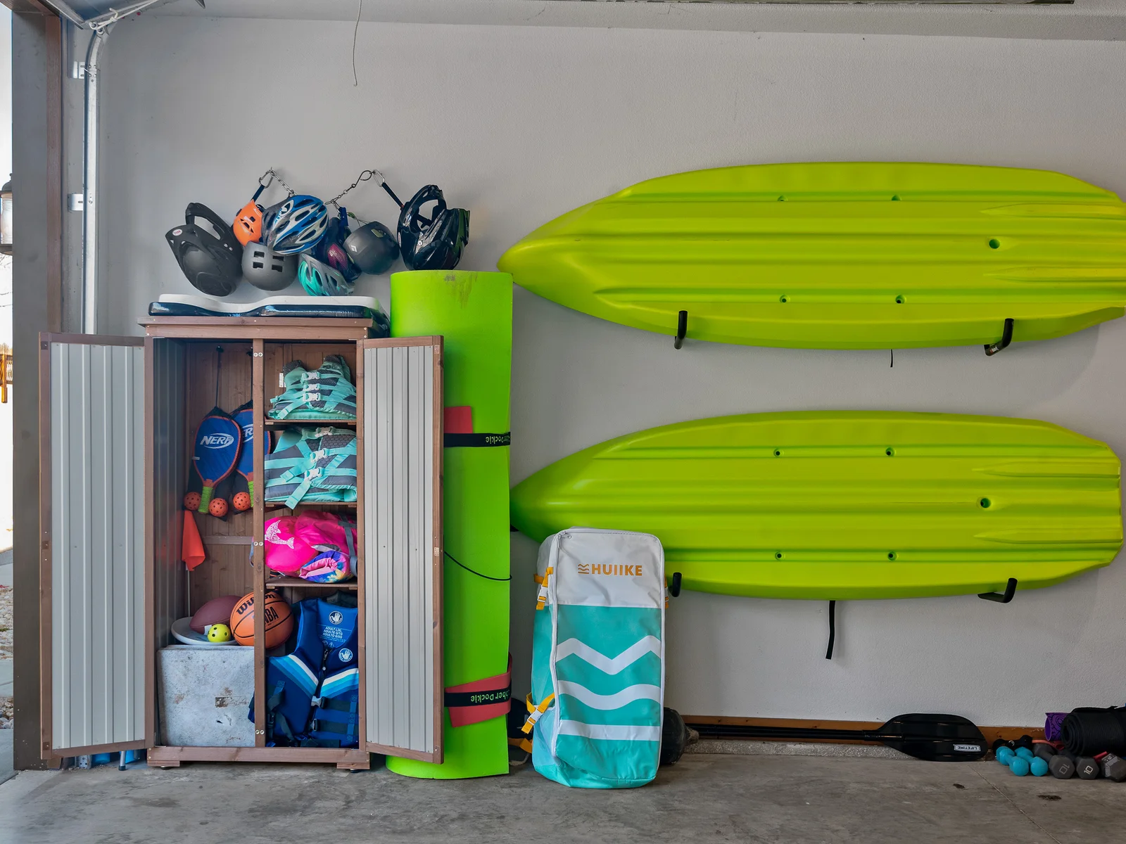 Fully stocked garage for your perfect vacation!