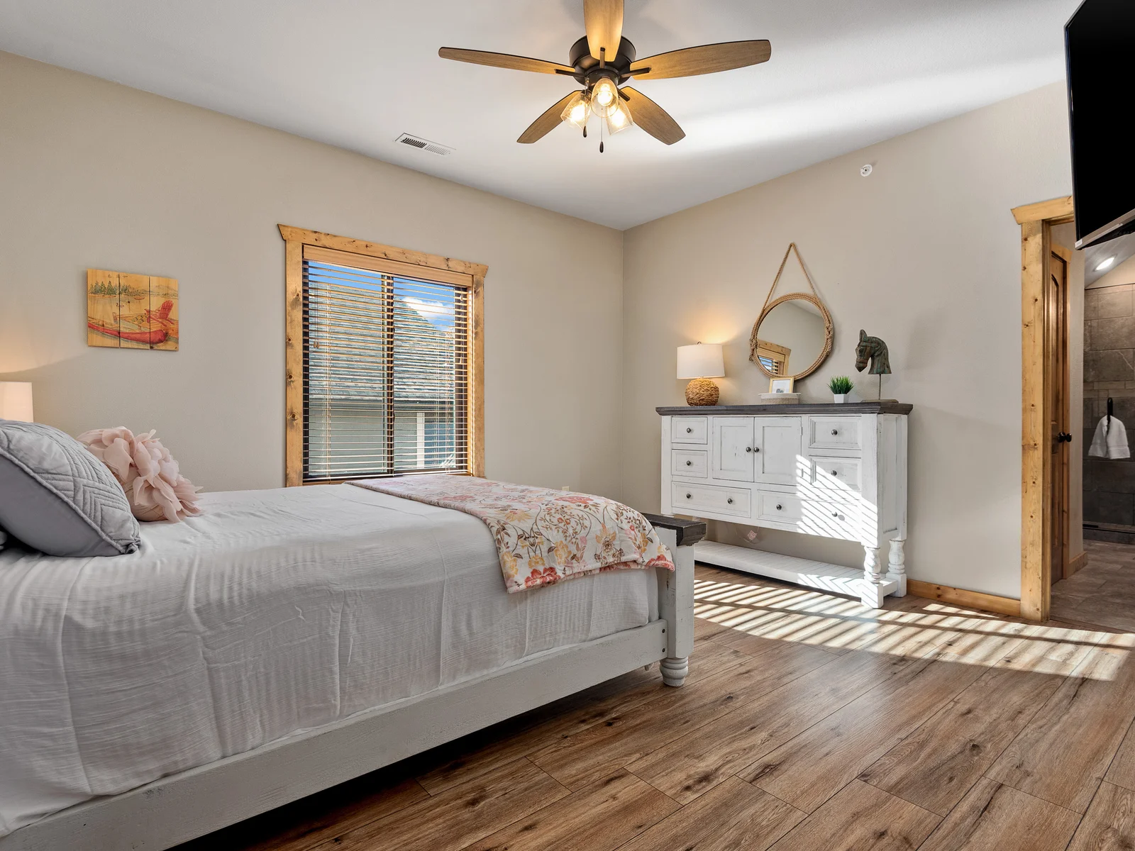 Upper level Queen bedroom #1
