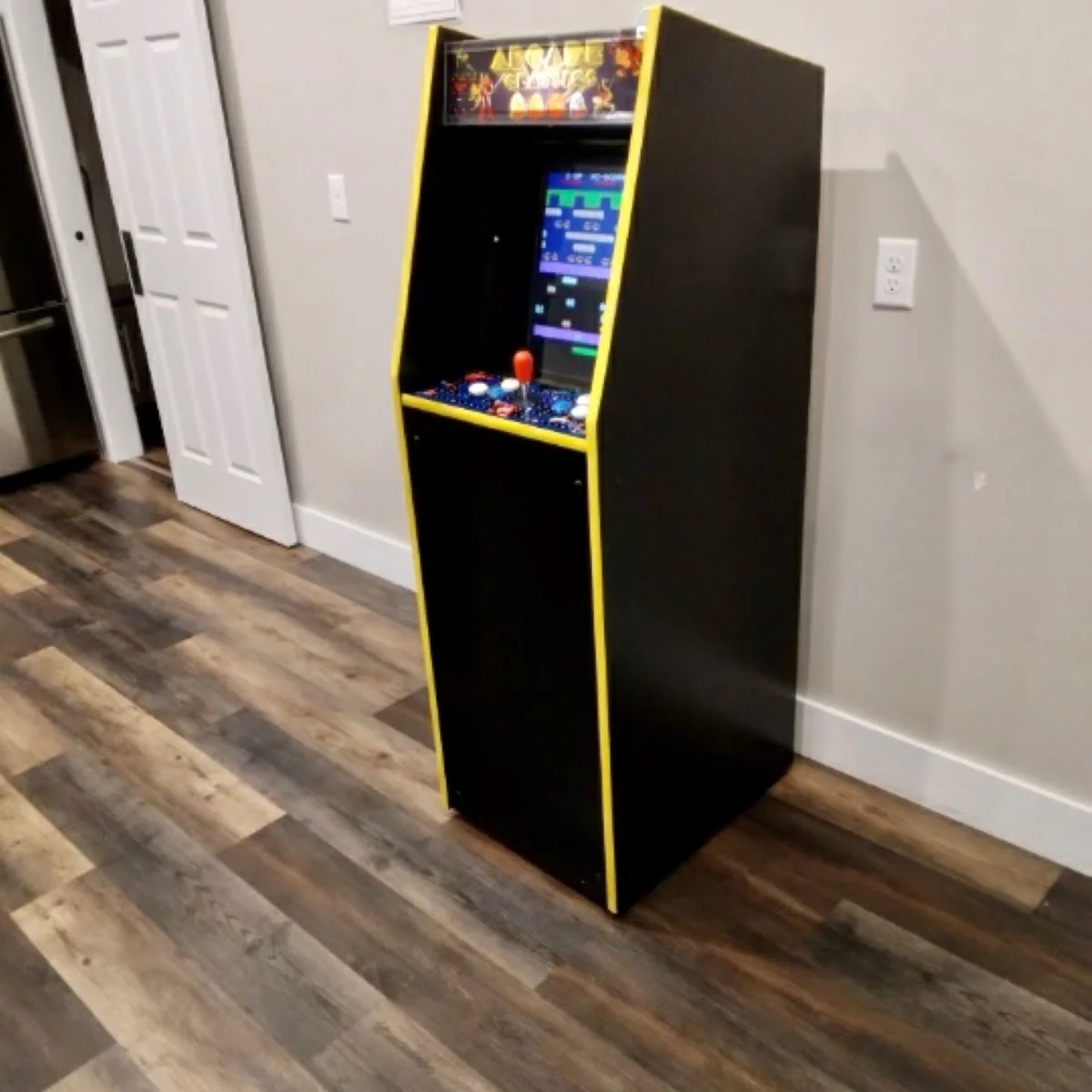Stand up arcade game