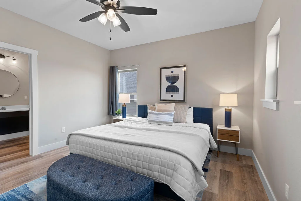 Main level King bedroom #2 w/ ensuite bath