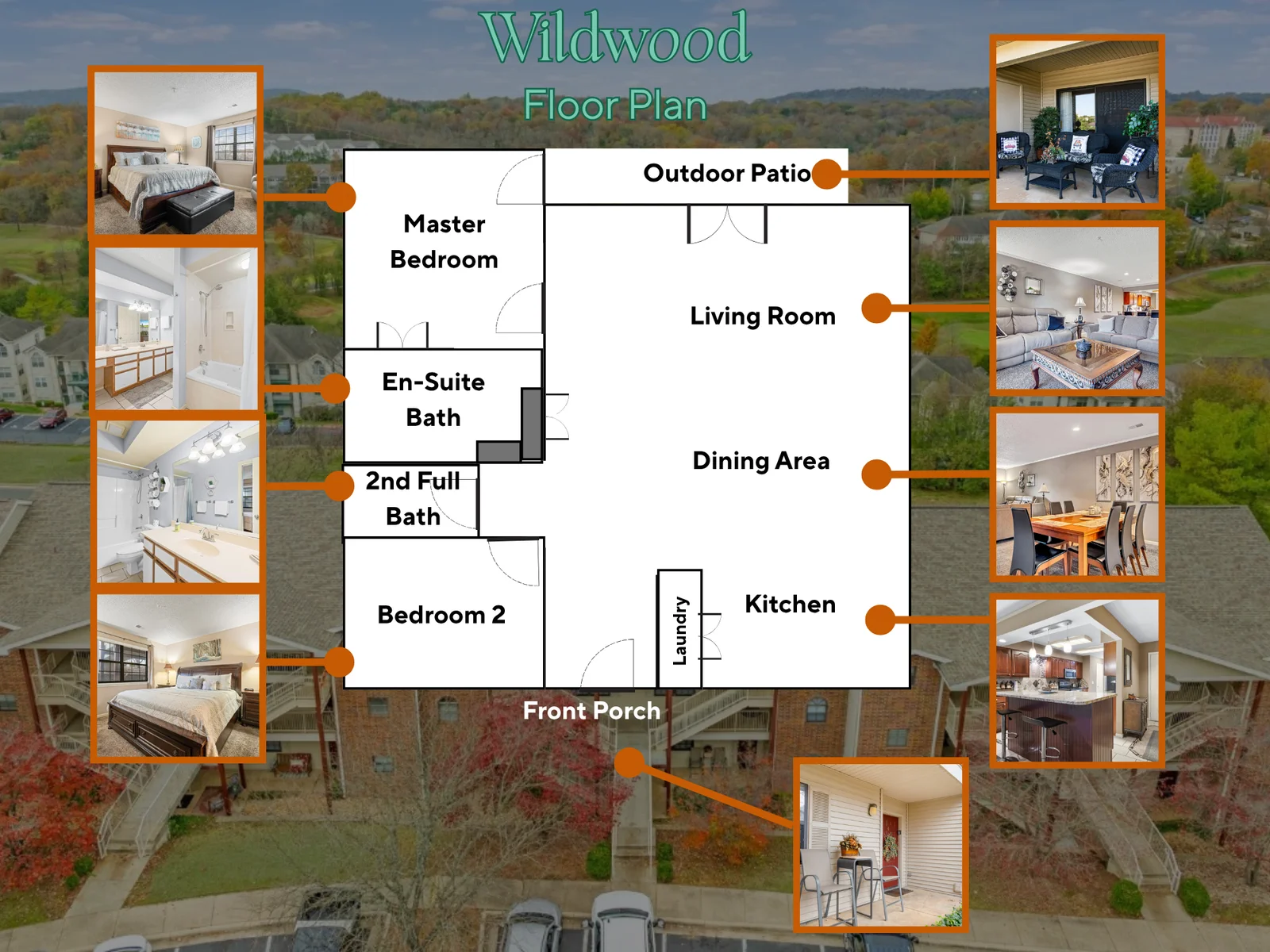 Floor plan is easy and convenient