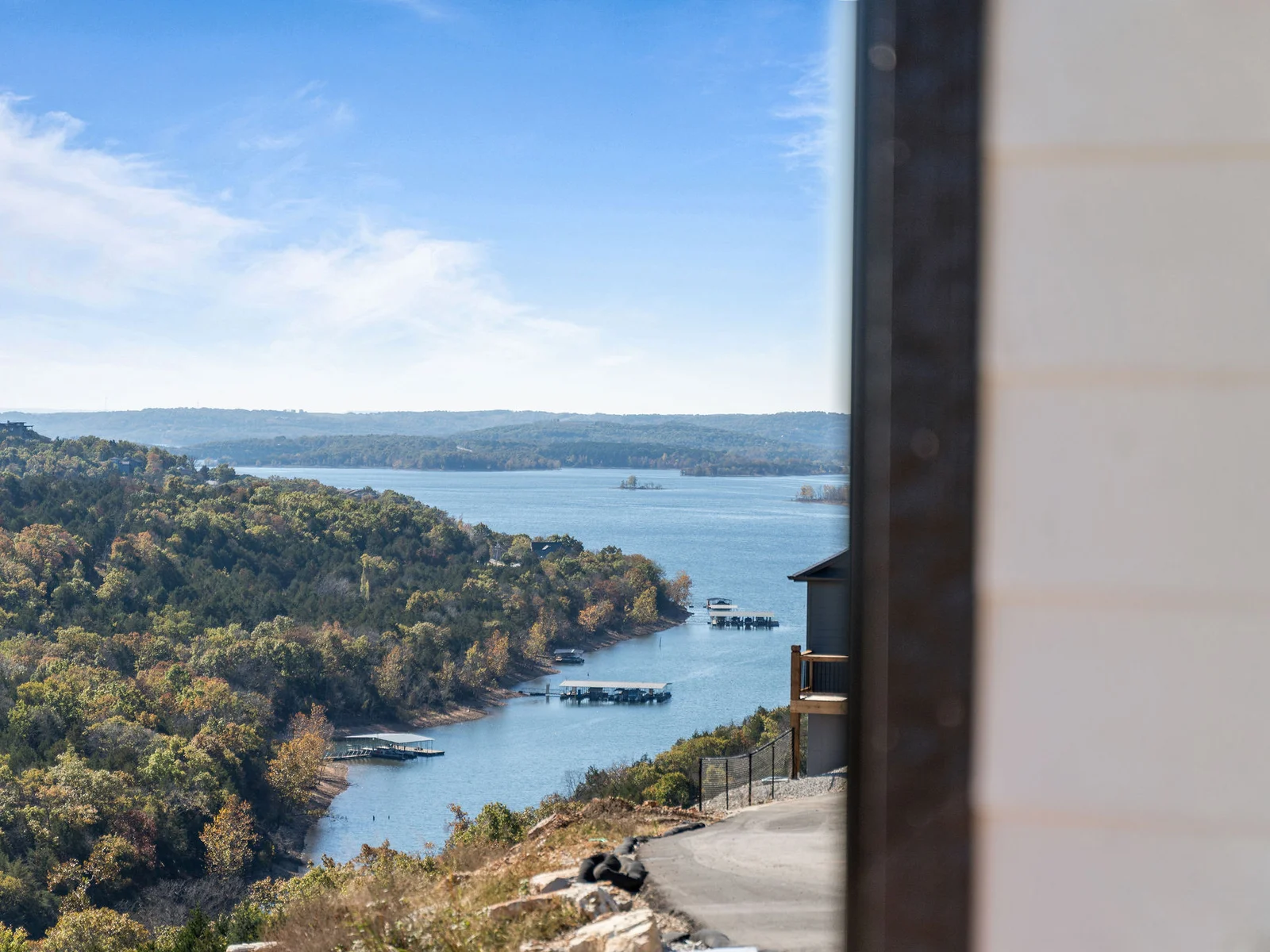 View from Bedroom 3 of Table Rock Lake!