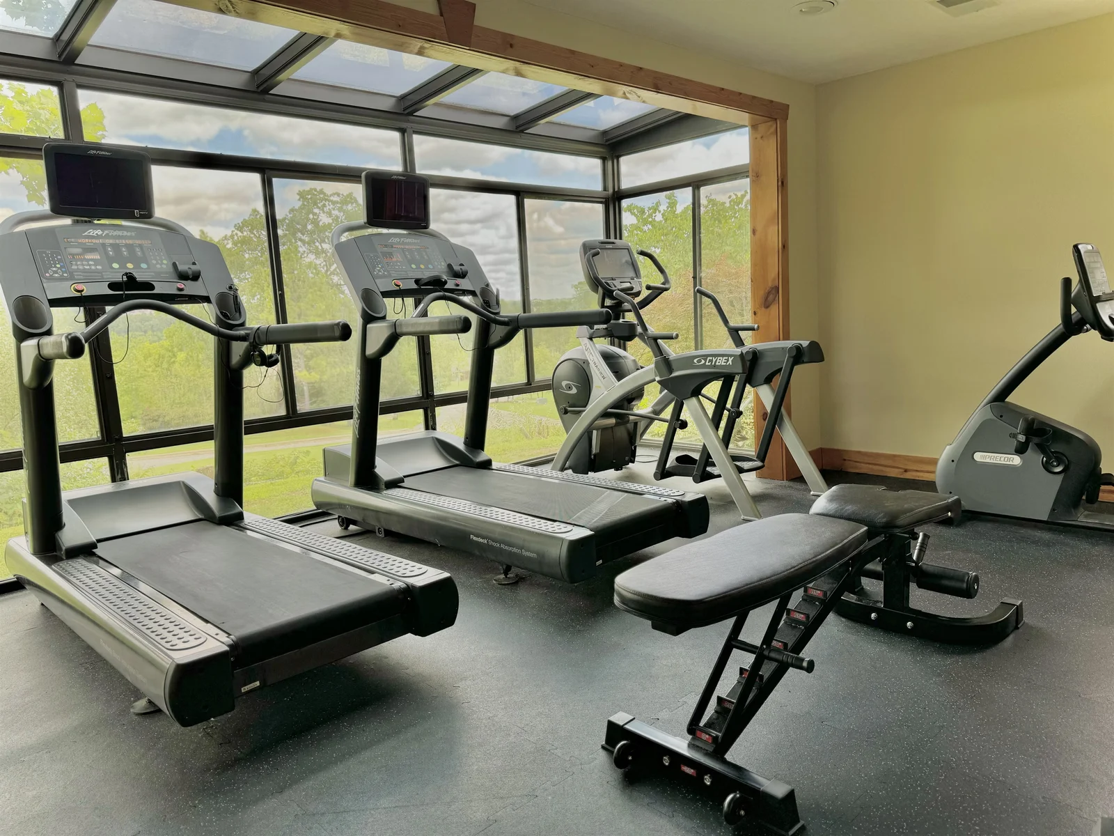 Well equipped with exercise equipment ready to use! Located in the Community Clubhouse.