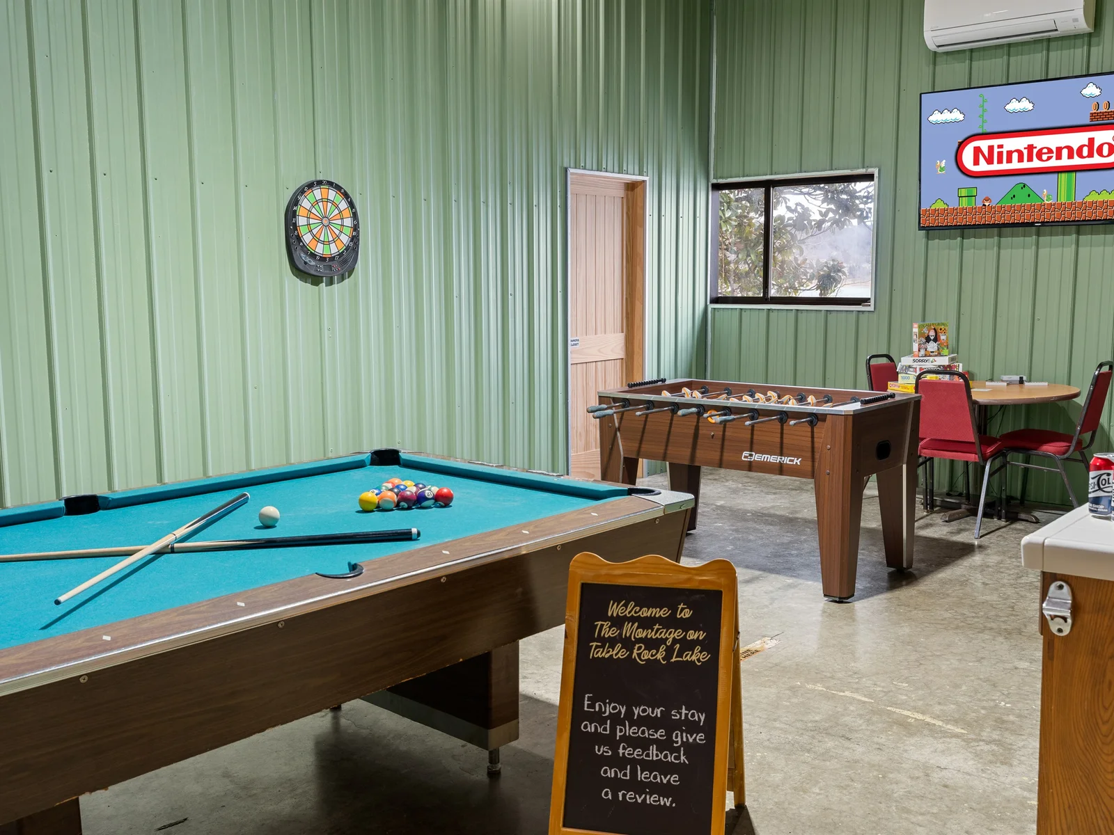 Indoor fun continues with games, friendly competition, and entertainment for guests of all ages.