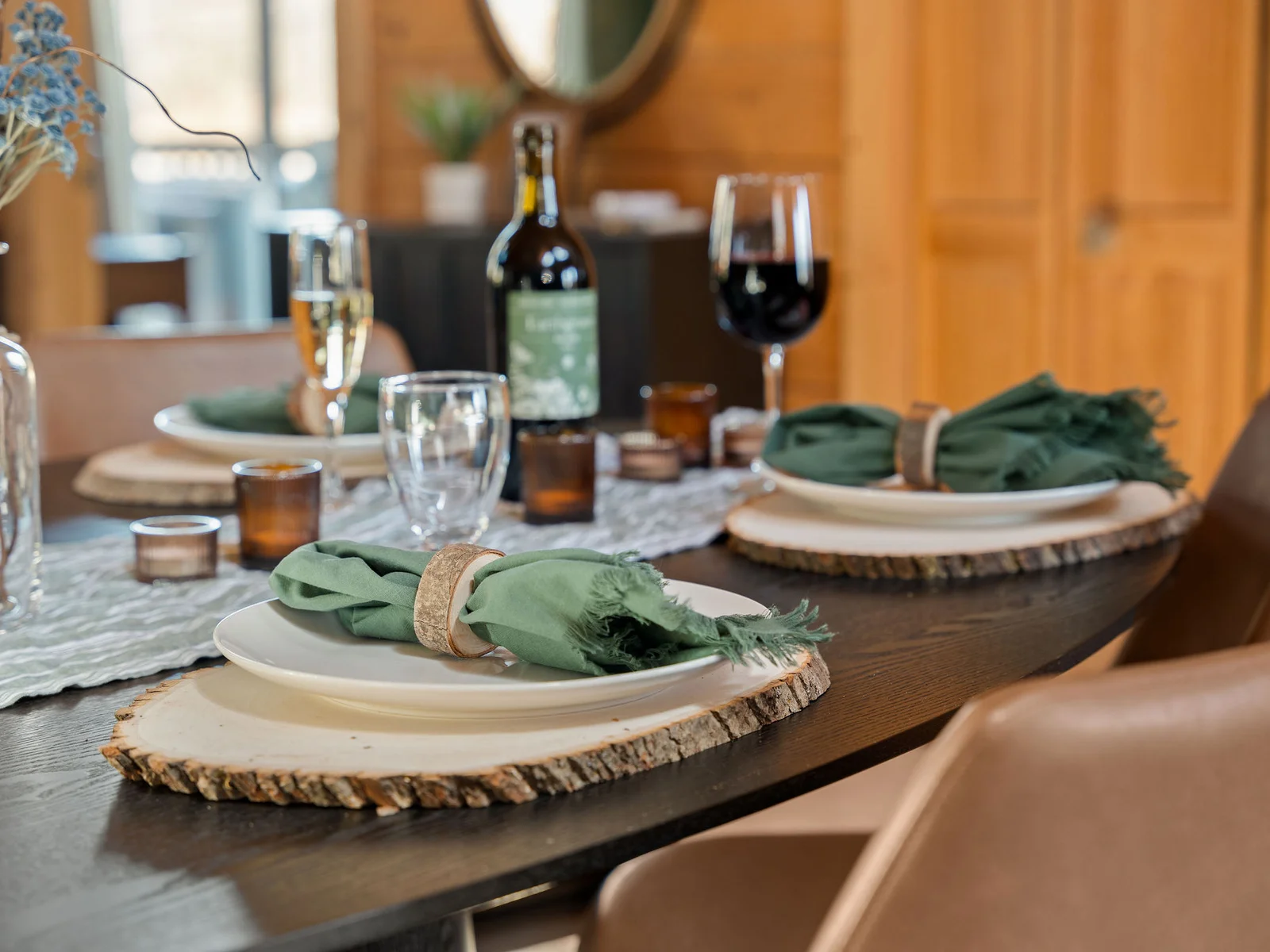 Beautifully set table ready for shared moments+