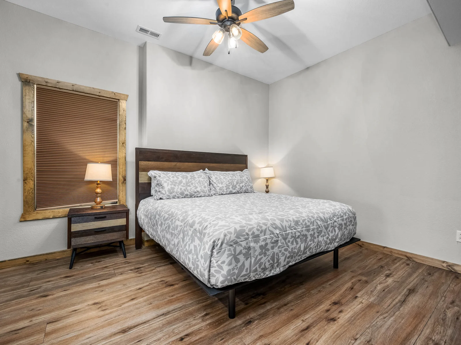 Lower level King bedroom #3 with Jack and Jill bathroom