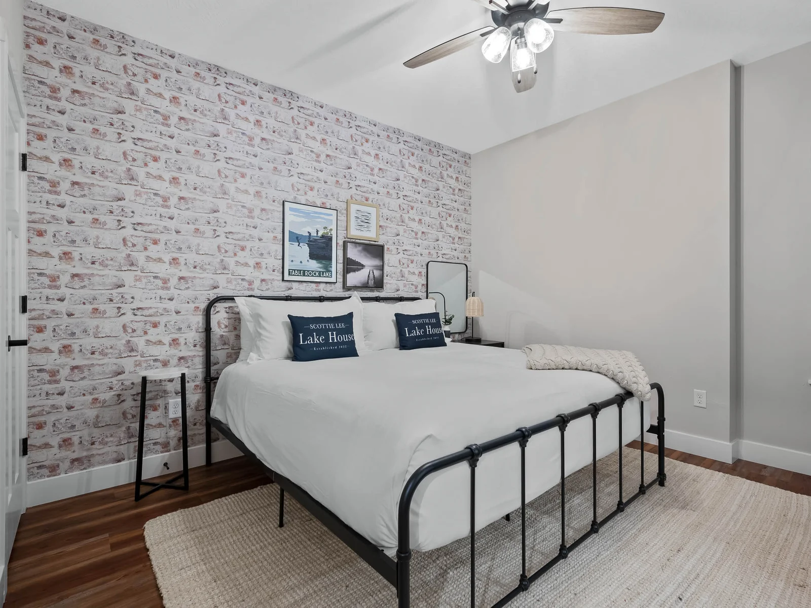 Lower level King #3 with attached bathroom