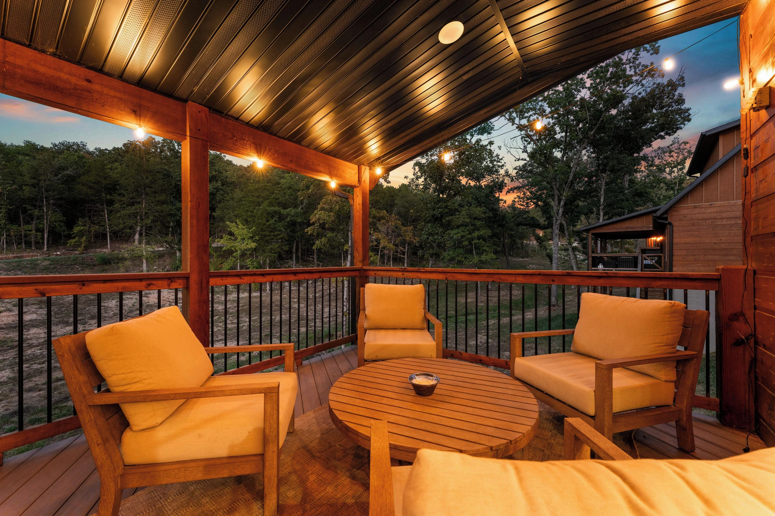 Sit and relax on back deck.