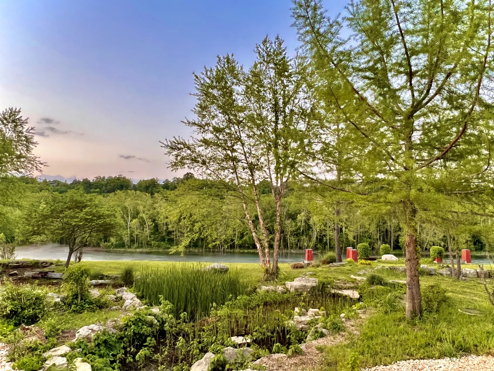 The view from the back deck is spectacular!