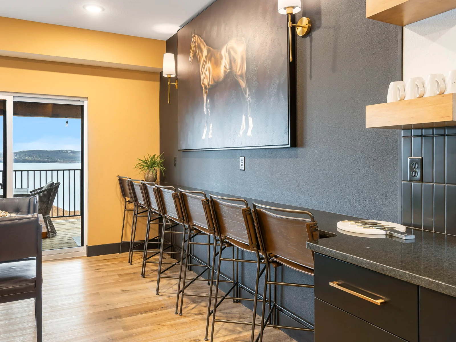 Extra bar seating