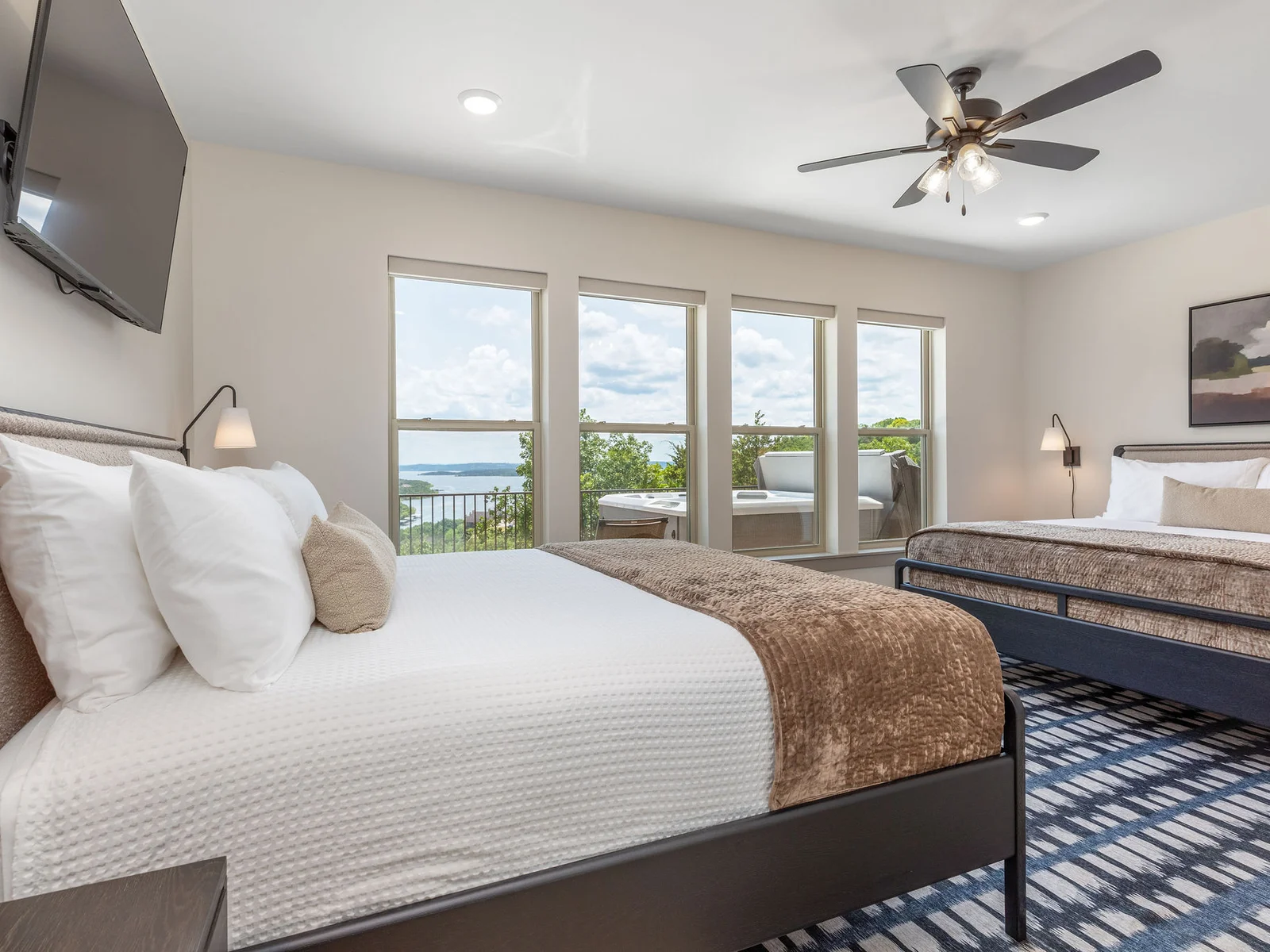 Main level double King bedroom #1