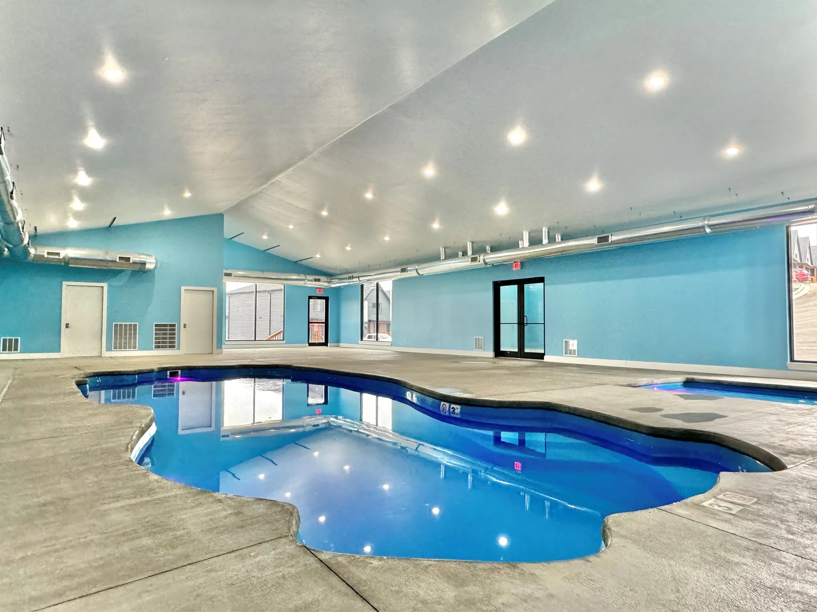 Indoor community pool for those chilly months!