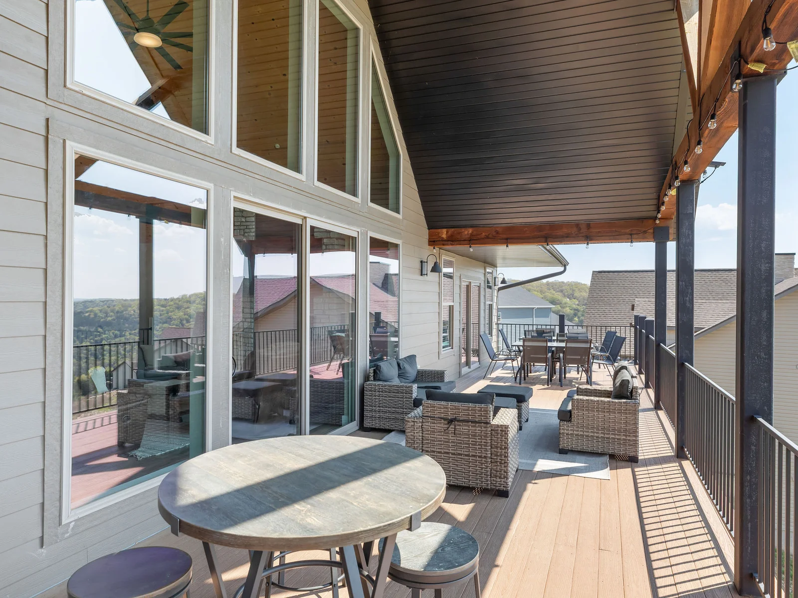 Plenty of outdoor seating to fit everyone!