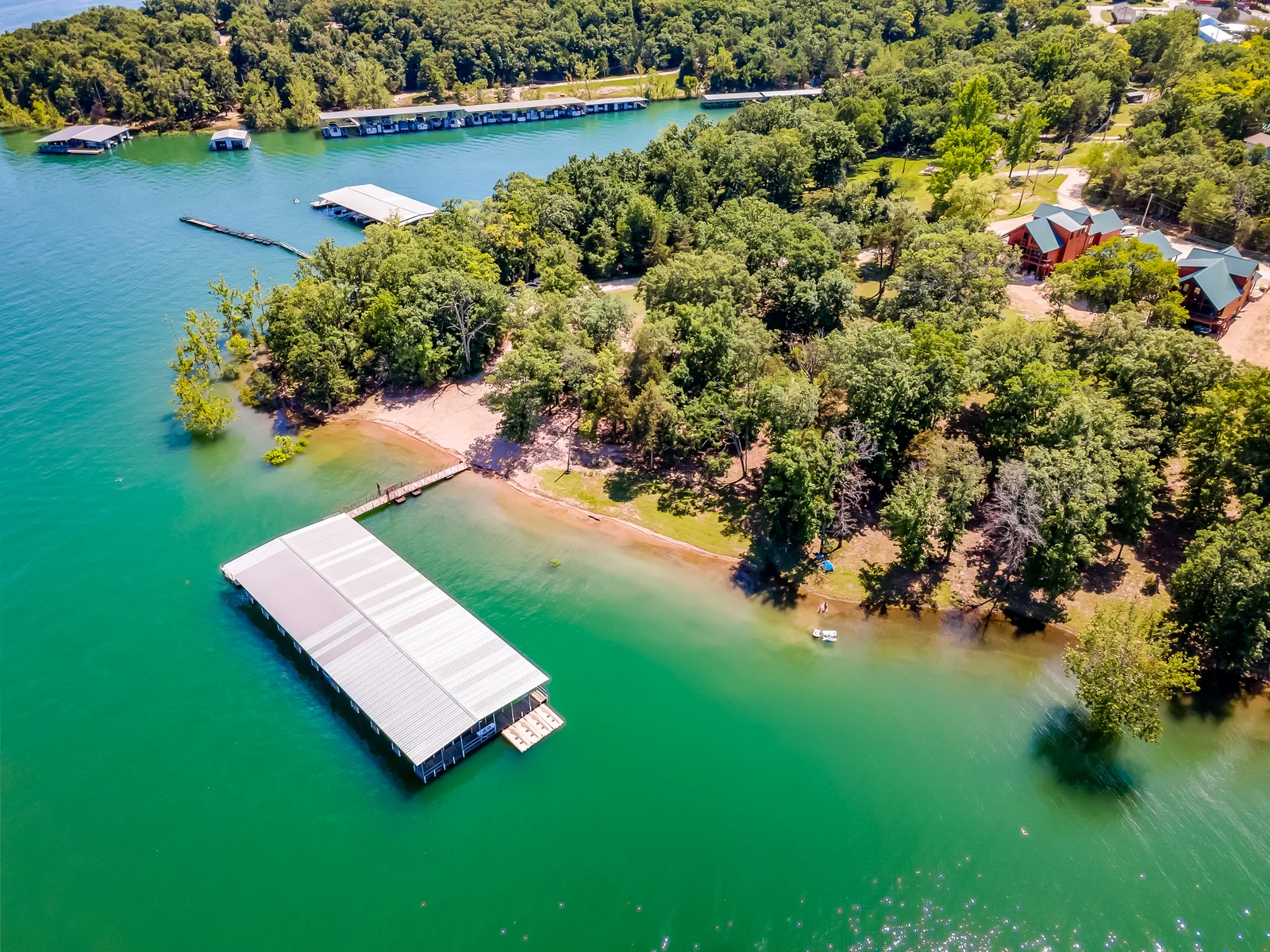 You'll be able to dock your boat right at your door step
