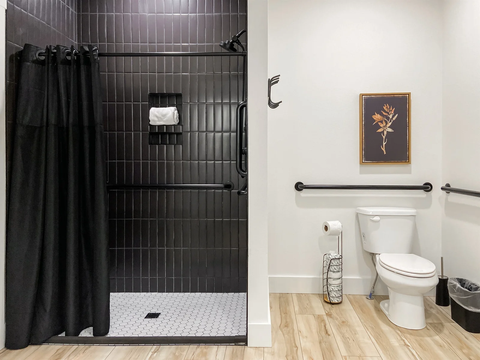 ADA Accessible bathroom attached to King #2
