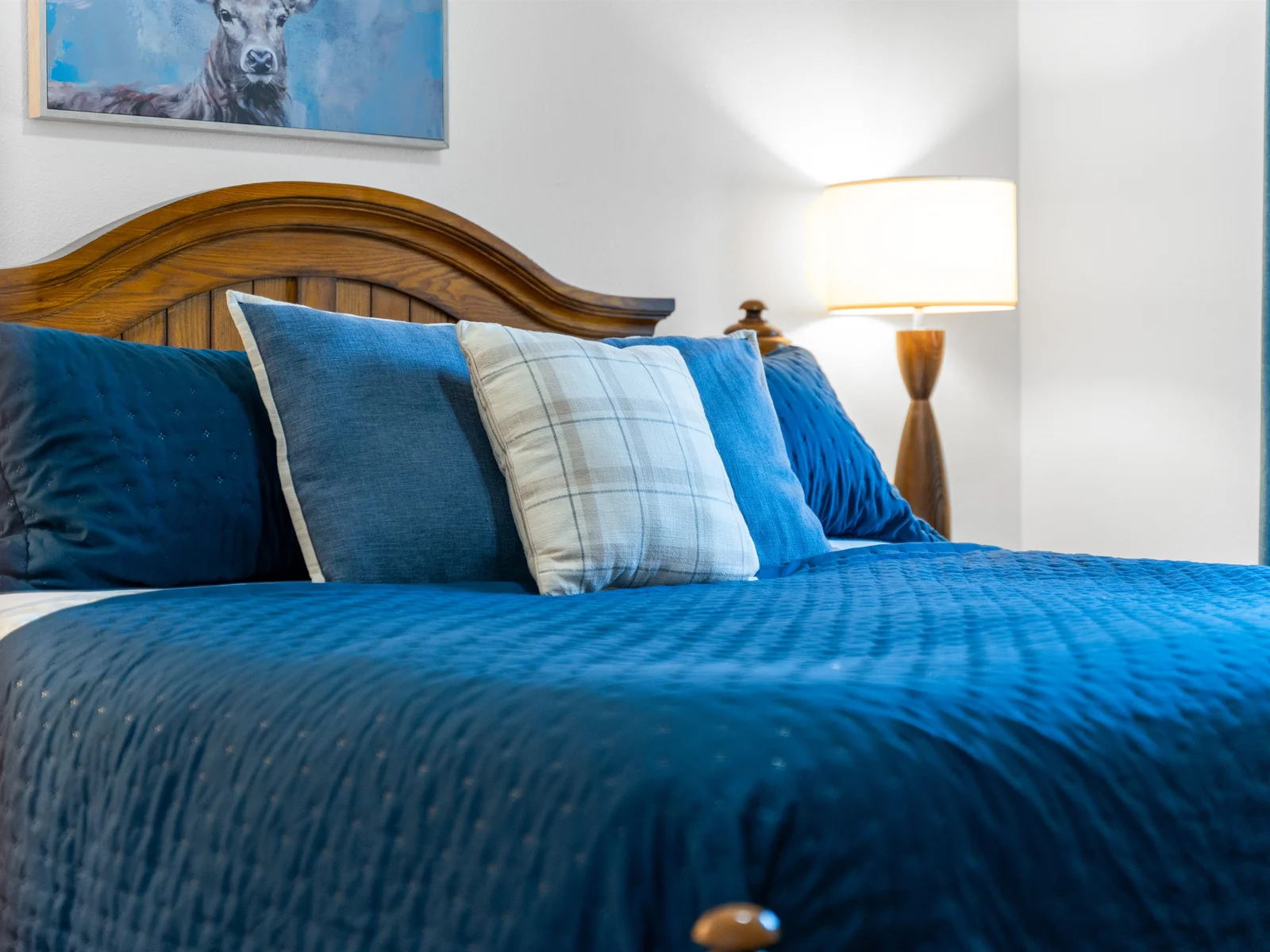 Soothing colors provide restful sleep