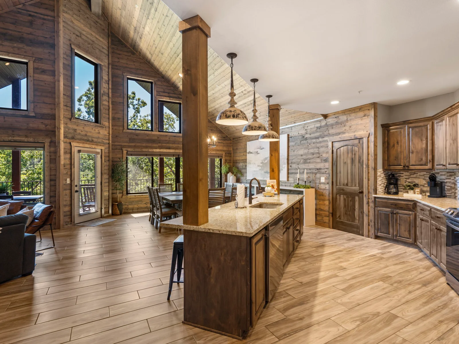 Open floor plan with lots of room for the family!