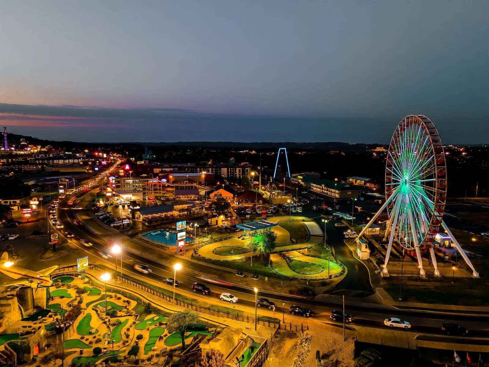 Just minutes away are amazing entertainment locations!